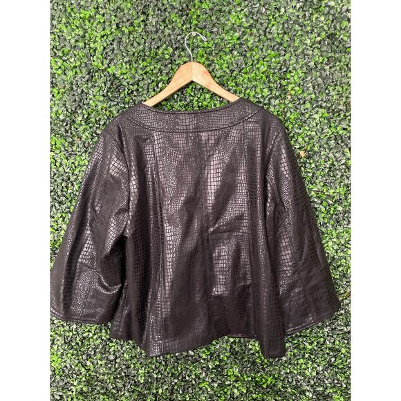 Susan Graver Style Short Jacket Blazer Women’s size XL - Picture 6 of 6